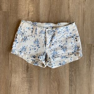 Floral print shorts